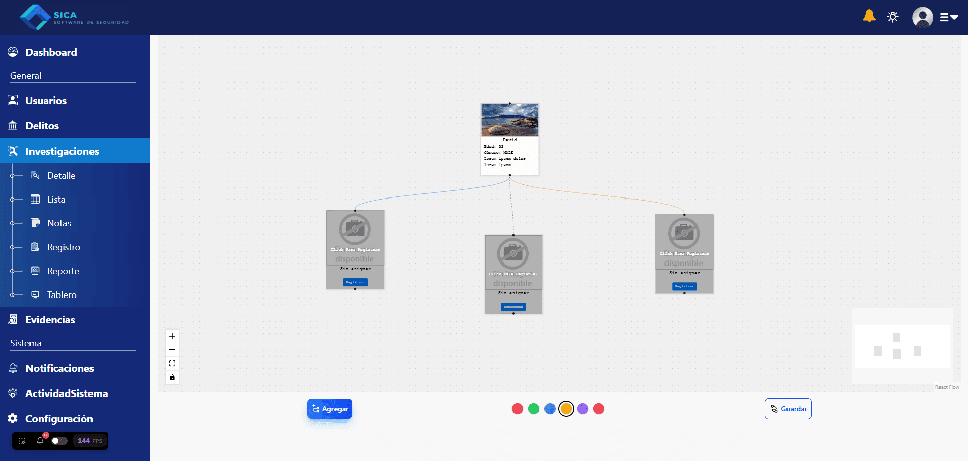Investigation Dashboard