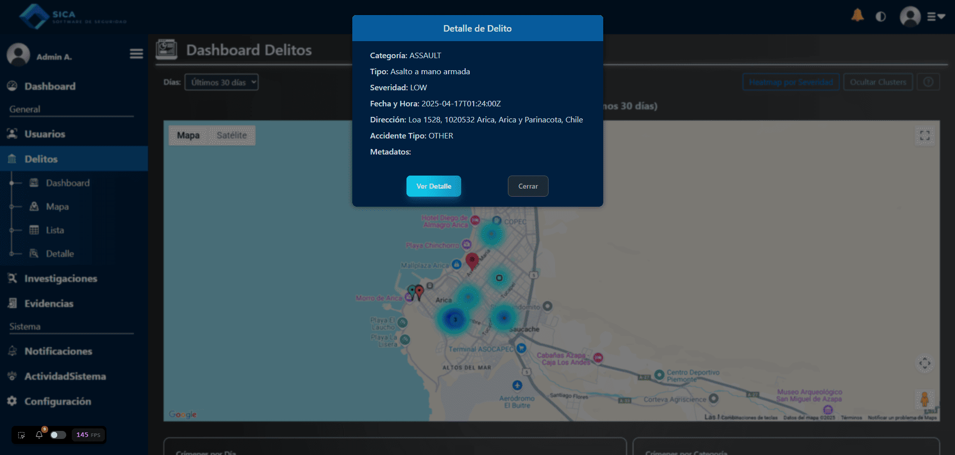 Google Maps - Heat Map