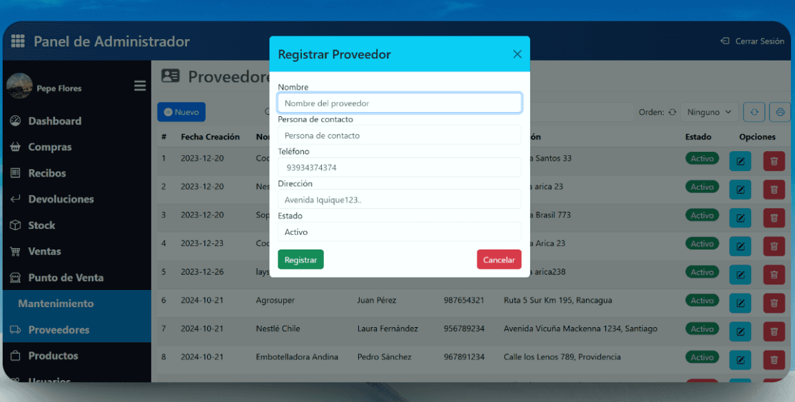 Product Registration